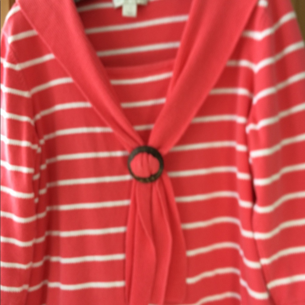 Christoper and Banks Coral Sailor Sweater